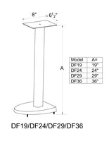 VTI DF Series Speaker Stands (Pair) - AV Furniture Store